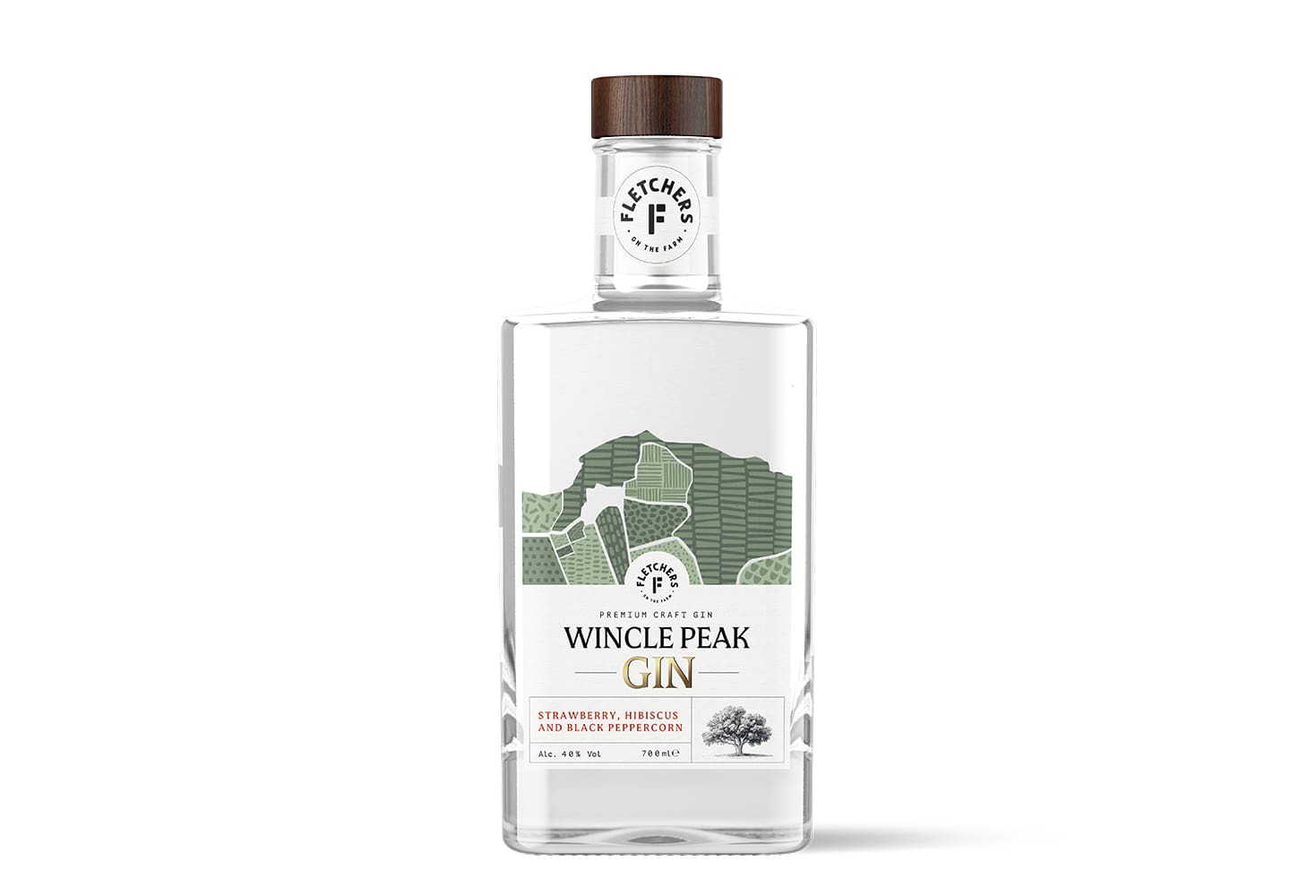 Fletcher’s Wincle Peak Strawberry, Hibiscus & Black Pepper Gin | Products | Fletchers on the Farm