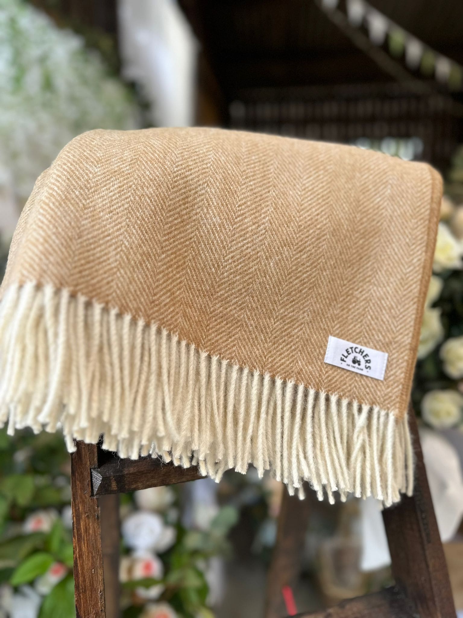 Wool Blanket | Products | Fletchers on the Farm